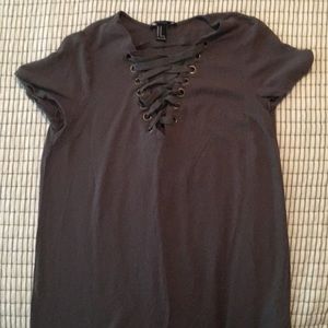 ☀️5/$25 Forever 21 Olive Green Shirt